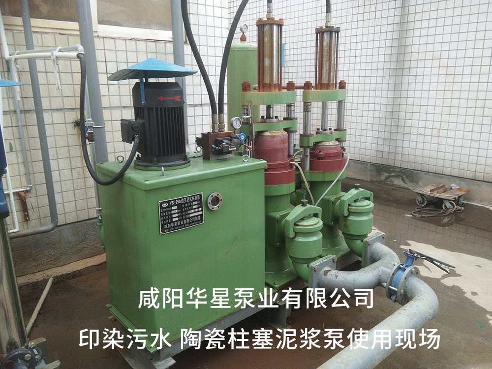 印染污水处理压滤机专用泵